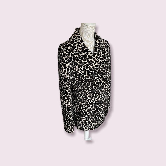 Women's leopard print jacket size medium by Apt. 9. - Picture 4 of 10